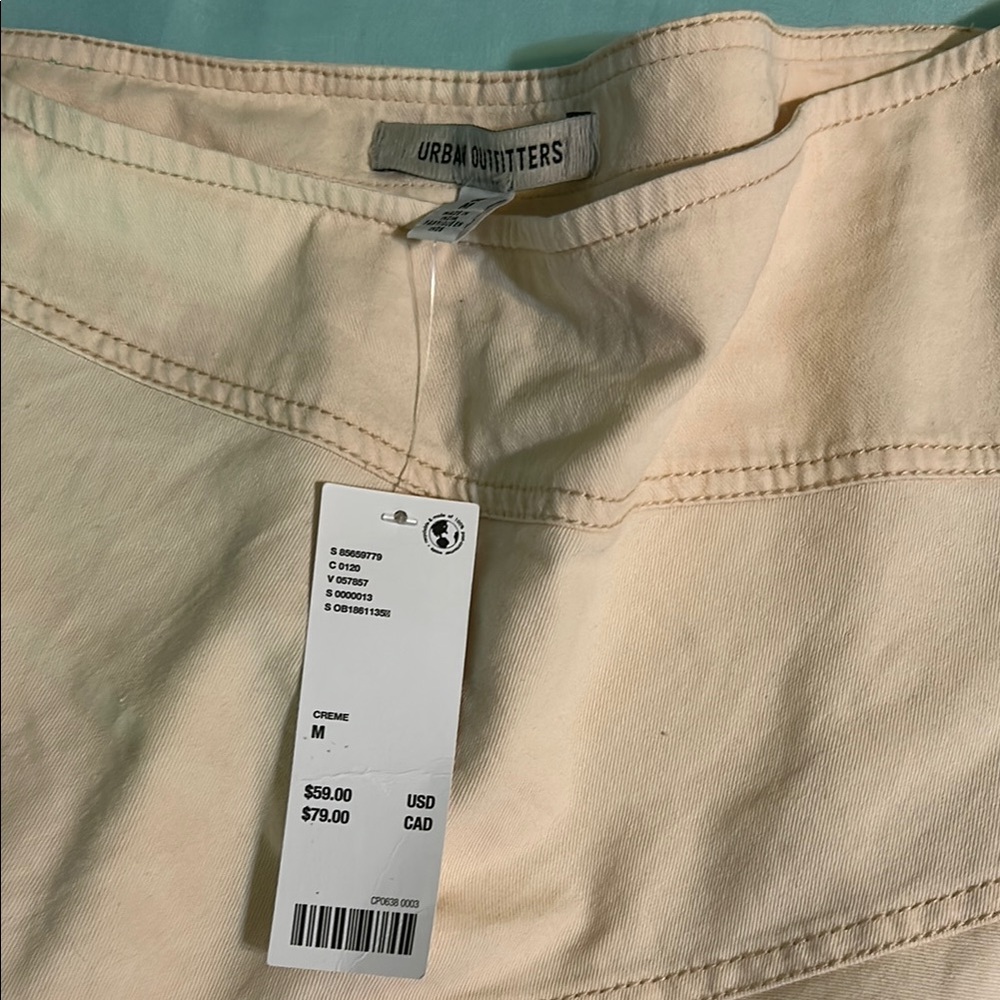 NWT Fun Light Denim-Like Ruffle Skirt - Picture 2 of 2